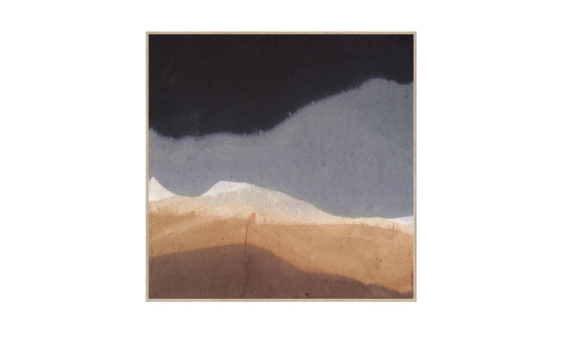 Desert Sky II Framed Canvas